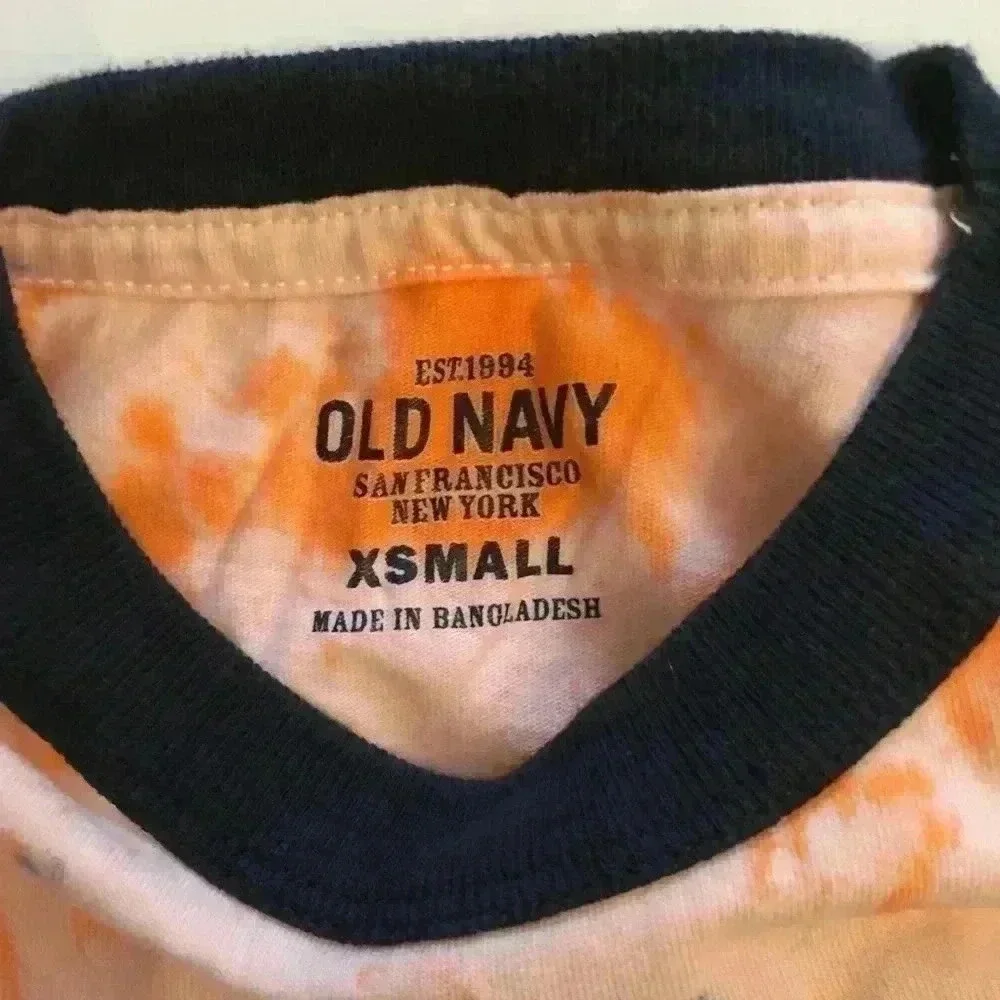 BUNDLE boys XS Tie dye T-shirts Old Navy Cherokee NWOT